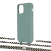 Чехол Upex Alter Eyelets for iPhone 11 Pro Basil with Twine Copper and Fausset Silver (UP107076)