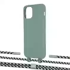 Чохол Upex Alter Eyelets for iPhone 11 Pro Basil with Twine Copper and Fausset Silver (UP107076)