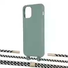 Чохол Upex Alter Eyelets for iPhone 11 Pro Basil with Twine Copper and Fausset Gold (UP107093)