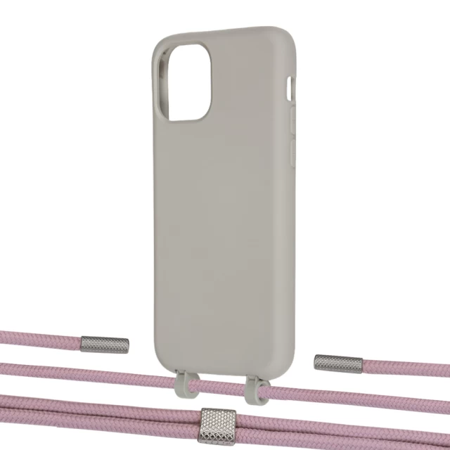 Чохол Upex Alter Eyelets for iPhone 11 Pro Anchor with Twine Rose Gold and Fausset Silver (UP107117)