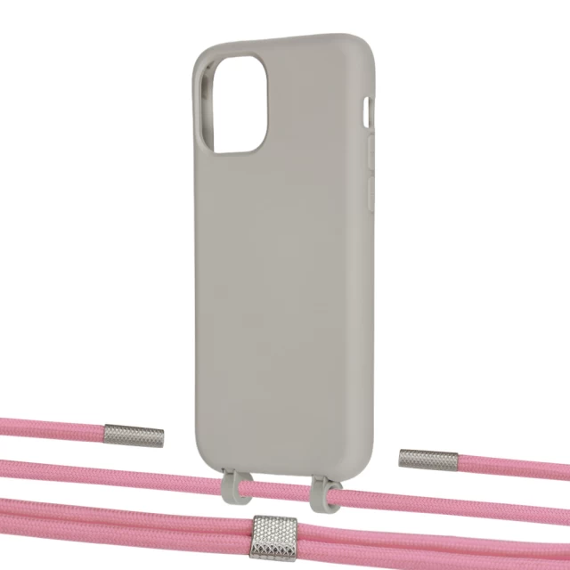 Чохол Upex Alter Eyelets for iPhone 11 Pro Anchor with Twine Coral and Fausset Silver (UP107118)