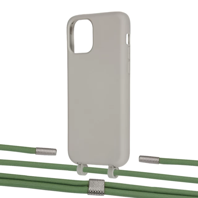 Чохол Upex Alter Eyelets for iPhone 11 Pro Anchor with Twine Mint and Fausset Silver (UP107124)