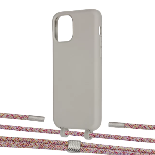 Чохол Upex Alter Eyelets for iPhone 11 Pro Anchor with Twine Mulberry and Fausset Silver (UP107125)