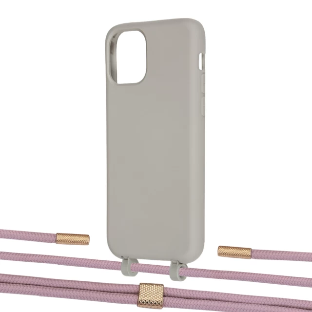Чохол Upex Alter Eyelets for iPhone 11 Pro Anchor with Twine Rose Gold and Fausset Gold (UP107134)