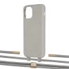 Чохол Upex Alter Eyelets for iPhone 11 Pro Anchor with Twine Gray and Fausset Gold (UP107140)