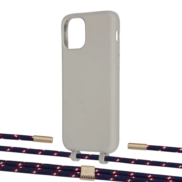 Чохол Upex Alter Eyelets for iPhone 11 Pro Anchor with Twine Blue Marine and Fausset Gold (UP107147)