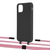 Чохол Upex Alter Eyelets for iPhone 11 Pro Max Onyx with Twine Coral and Fausset Matte Black (UP107152)