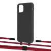 Чехол Upex Alter Eyelets for iPhone 11 Pro Max Onyx with Twine Red and Fausset Matte Black (UP107153)