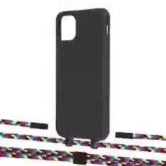 Чохол Upex Alter Eyelets for iPhone 11 Pro Max Onyx with Twine Critical Camouflage and Fausset Matte Black (UP107165)