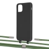 Чохол Upex Alter Eyelets for iPhone 11 Pro Max Onyx with Twine Mint and Fausset Silver (UP107175)