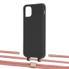 Чехол Upex Alter Eyelets for iPhone 11 Pro Max Onyx with Twine Cantaloupe and Fausset Gold (UP107188)