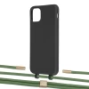 Чохол Upex Alter Eyelets for iPhone 11 Pro Max Onyx with Twine Mint and Fausset Gold (UP107192)