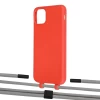 Чохол Upex Alter Eyelets for iPhone 11 Pro Max Red with Twine Gray and Fausset Matte Black (UP107208)