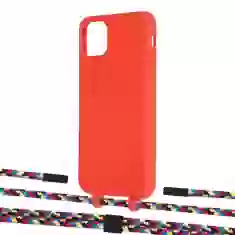 Чехол Upex Alter Eyelets for iPhone 11 Pro Max Red with Twine Critical Camouflage and Fausset Matte Black (UP107216)