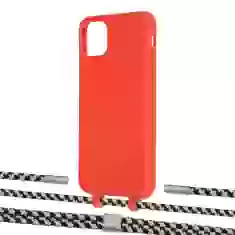 Чохол Upex Alter Eyelets for iPhone 11 Pro Max Red with Twine Copper and Fausset Silver (UP107229)