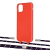 Чохол Upex Alter Eyelets for iPhone 11 Pro Max Red with Twine Blue Marine and Fausset Silver (UP107232)