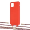 Чехол Upex Alter Eyelets for iPhone 11 Pro Max Red with Twine Mulberry and Fausset Gold (UP107244)