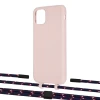 Чохол Upex Alter Eyelets for iPhone 11 Pro Max Crepe with Twine Blue Marine and Fausset Matte Black (UP107266)