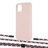 Чехол Upex Alter Eyelets for iPhone 11 Pro Max Crepe with Twine Critical Camouflage and Fausset Matte Black (UP107267)