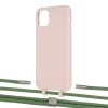 Чехол Upex Alter Eyelets for iPhone 11 Pro Max Crepe with Twine Mint and Fausset Silver (UP107277)