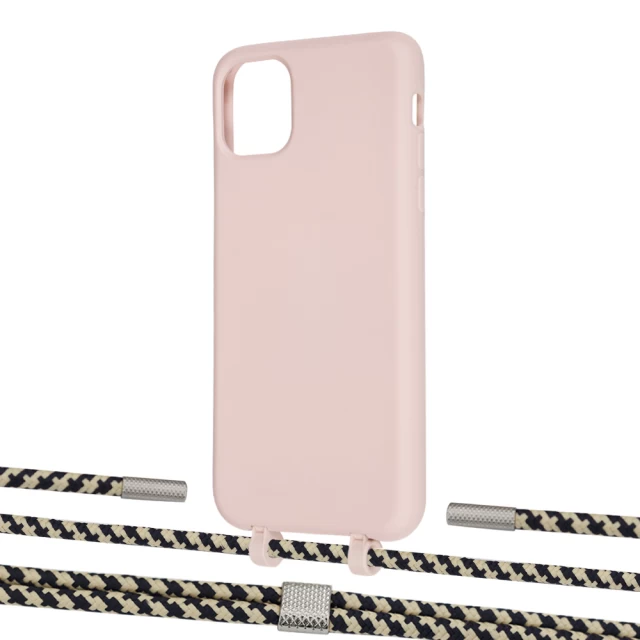 Чохол Upex Alter Eyelets for iPhone 11 Pro Max Crepe with Twine Copper and Fausset Silver (UP107280)