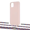 Чехол Upex Alter Eyelets for iPhone 11 Pro Max Crepe with Twine Blue Sunset and Fausset Silver (UP107281)