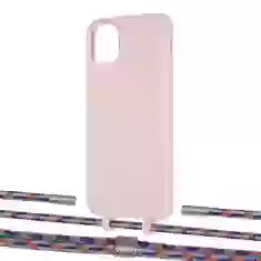 Чохол Upex Alter Eyelets for iPhone 11 Pro Max Crepe with Twine Blue Sunset and Fausset Silver (UP107281)