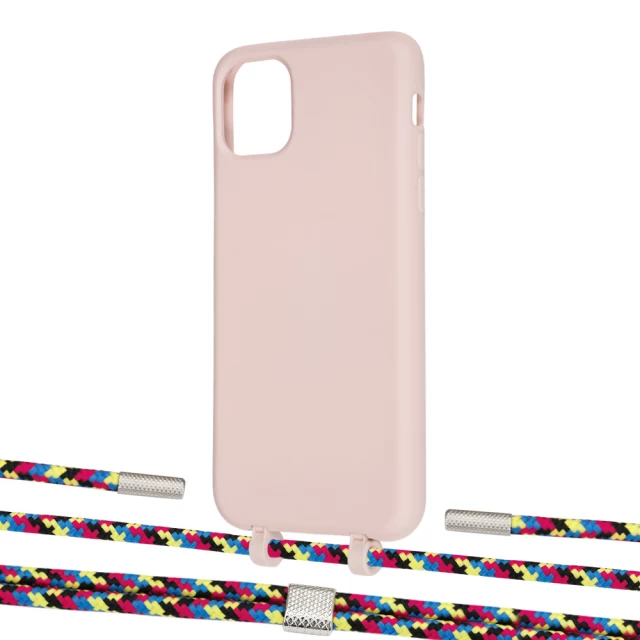 Чохол Upex Alter Eyelets for iPhone 11 Pro Max Crepe with Twine Critical Camouflage and Fausset Silver (UP107284)