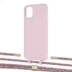 Чохол Upex Alter Eyelets for iPhone 11 Pro Max Crepe with Twine Mulberry and Fausset Gold (UP107295)