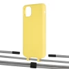 Чохол Upex Alter Eyelets for iPhone 11 Pro Max Daffodil with Twine Gray and Fausset Matte Black (UP107310)