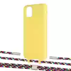 Чехол Upex Alter Eyelets for iPhone 11 Pro Max Daffodil with Twine Critical Camouflage and Fausset Silver (UP107335)