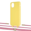 Чехол Upex Alter Eyelets for iPhone 11 Pro Max Daffodil with Twine Coral and Fausset Gold (UP107339)