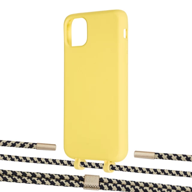 Чохол Upex Alter Eyelets for iPhone 11 Pro Max Daffodil with Twine Copper and Fausset Gold (UP107348)