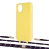 Чохол Upex Alter Eyelets for iPhone 11 Pro Max Daffodil with Twine Blue Marine and Fausset Gold (UP107351)