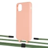 Чехол Upex Alter Eyelets for iPhone 11 Pro Max Tangerine with Twine Mint and Fausset Matte Black (UP107362)