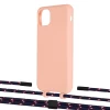 Чохол Upex Alter Eyelets for iPhone 11 Pro Max Tangerine with Twine Blue Marine and Fausset Matte Black (UP107368)