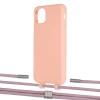 Чохол Upex Alter Eyelets for iPhone 11 Pro Max Tangerine with Twine Rose Gold and Fausset Silver (UP107372)