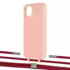 Чохол Upex Alter Eyelets for iPhone 11 Pro Max Tangerine with Twine Red and Fausset Silver (UP107374)