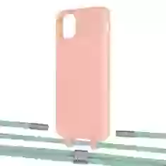 Чохол Upex Alter Eyelets for iPhone 11 Pro Max Tangerine with Twine Pistachio and Fausset Silver (UP107377)