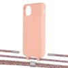 Чохол Upex Alter Eyelets for iPhone 11 Pro Max Tangerine with Twine Mulberry and Fausset Silver (UP107380)