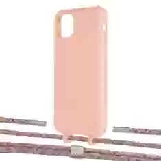 Чохол Upex Alter Eyelets for iPhone 11 Pro Max Tangerine with Twine Mulberry and Fausset Silver (UP107380)