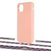 Чехол Upex Alter Eyelets for iPhone 11 Pro Max Tangerine with Twine Blue Sunset and Fausset Silver (UP107383)