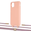Чохол Upex Alter Eyelets for iPhone 11 Pro Max Tangerine with Twine Rose Gold and Fausset Gold (UP107389)