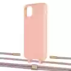 Чохол Upex Alter Eyelets for iPhone 11 Pro Max Tangerine with Twine Rose Gold and Fausset Gold (UP107389)