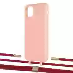 Чехол Upex Alter Eyelets for iPhone 11 Pro Max Tangerine with Twine Red and Fausset Gold (UP107391)