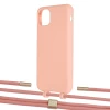 Чохол Upex Alter Eyelets for iPhone 11 Pro Max Tangerine with Twine Cantaloupe and Fausset Gold (UP107392)