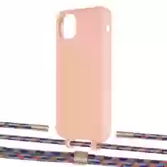 Чохол Upex Alter Eyelets for iPhone 11 Pro Max Tangerine with Twine Blue Sunset and Fausset Gold (UP107400)