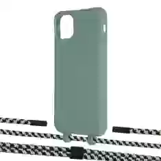 Чехол Upex Alter Eyelets for iPhone 11 Pro Max Basil with Twine Copper and Fausset Matte Black (UP107416)