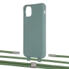 Чехол Upex Alter Eyelets for iPhone 11 Pro Max Basil with Twine Mint and Fausset Silver (UP107430)