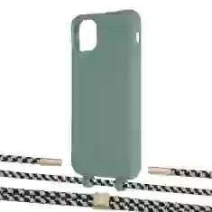 Чехол Upex Alter Eyelets for iPhone 11 Pro Max Basil with Twine Copper and Fausset Gold (UP107450)